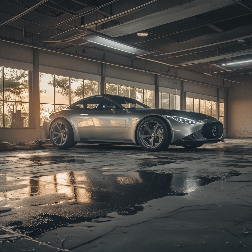 Spokojna przestrzeń studyjna z bambusowymi matami i świecami w ciepłym świetle, cienie na drewnianej podłodze tworzą spokojny, medytacyjny nastrój, atmosfera skupienia i ciszy